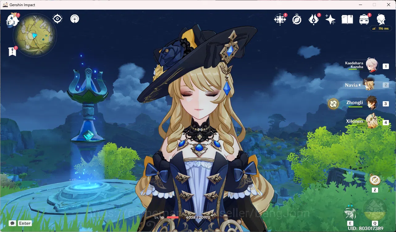 Genshin Impact Accounts End-Game | ASIA | AR 60 | 18 Limit Neuvillette C1 image 1