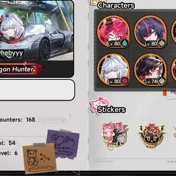 Neverness to Everness Accounts SEA|HL54| Tycoon 3 |14 S-Class 7 Lim+All