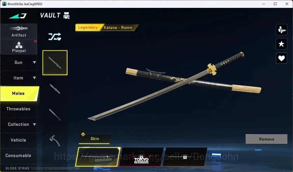 Blood Strike Accounts ASIA | AOT: KAG-6 | BLEACH Striker: Byakuya Kuchik image 11