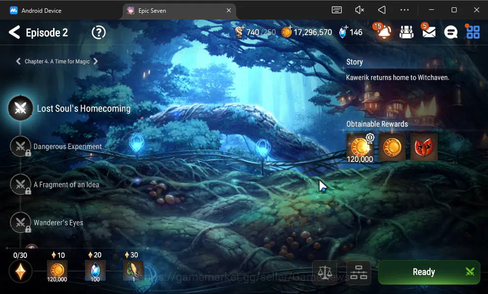 Epic Seven Accounts GLOBAL UNVERIF|NEW ERA|4 ML(NM Luna,TE Kayron,NC L image 17