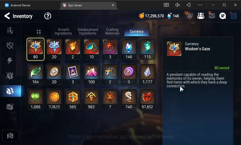 Epic Seven Accounts GLOBAL UNVERIF|NEW ERA|4 ML(NM Luna,TE Kayron,NC L image 5