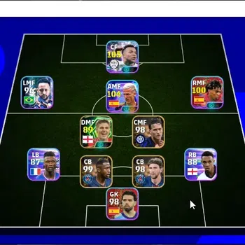 eFootball Accounts Legends & Iconic Players Android|Epic Steven Gerrard|5 ShowTime Kylian Mbappe,Dani Olmo,Lamine
