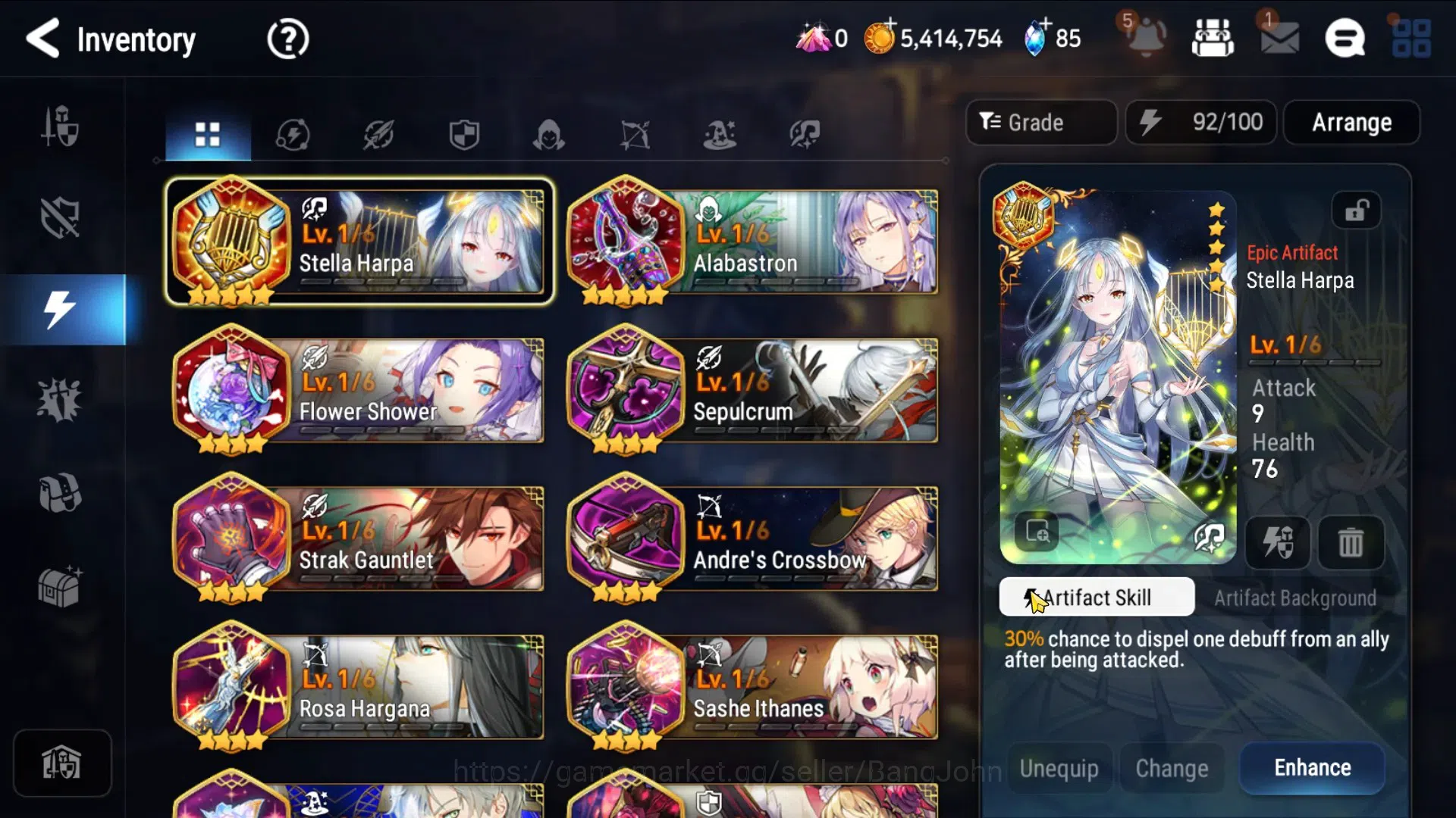 Epic Seven Accounts Global Unverif | Fresh Starter|3 ML(Conqueror Lili image 3