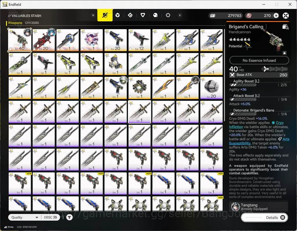 Arknights: Endfield Accounts ASIA | lvl 16| Tangtang, Lastrite, Ardelia, sign n image 8