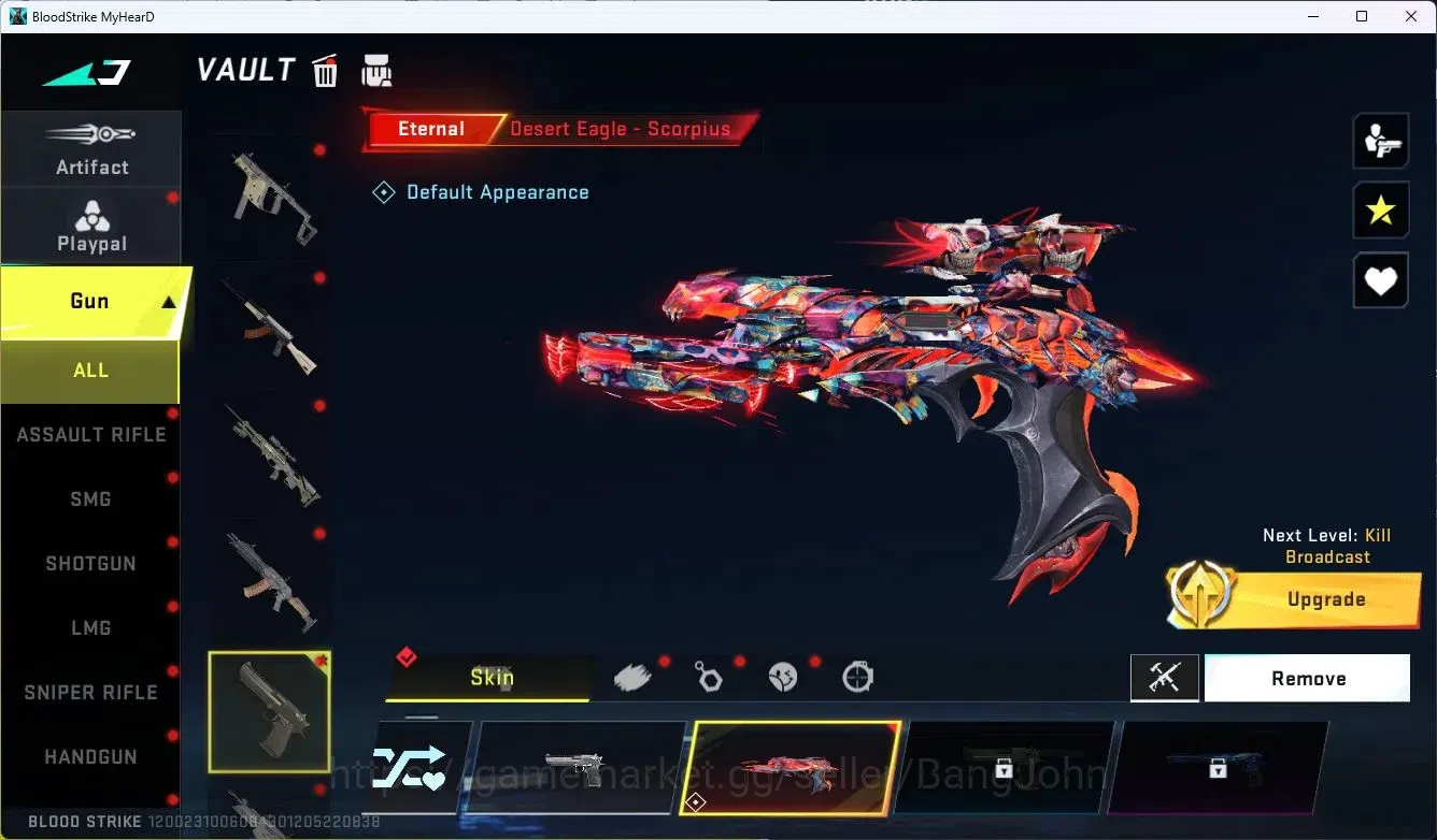 Blood Strike Accounts ASIA | 1 ETERNAL: Desert Eagle-Scorpius | 2 7DS | image 9