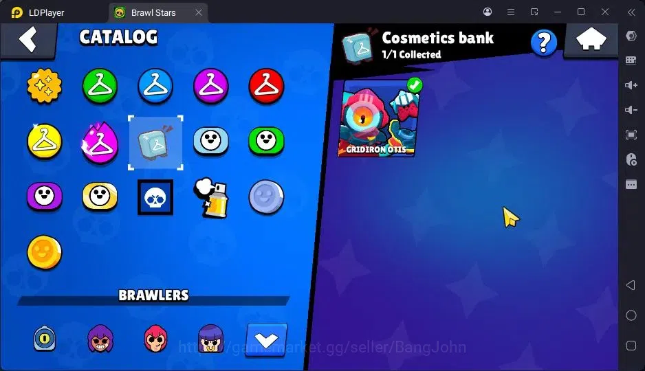 Brawl Stars Accounts Trophy 4981|29 Brawler|3 Max Hypercharge|1 Legend(CyberShelly),1 Mythic,4 Epic|2144 15