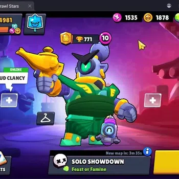 Brawl Stars Accounts Trophy 4981|29 Brawler|3 Max Hypercharge|1 Legend(CyberShelly),1 Mythic,4 Epic|2144
