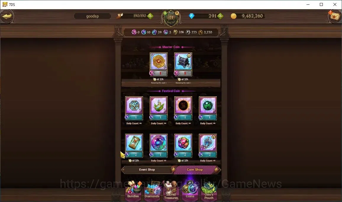 The Seven Deadly Sins: Grand Cross Accounts Asia|107 LS+291 Dm|3,3M CC|3 LR+3 UR+Collab FF,ReZ image 14