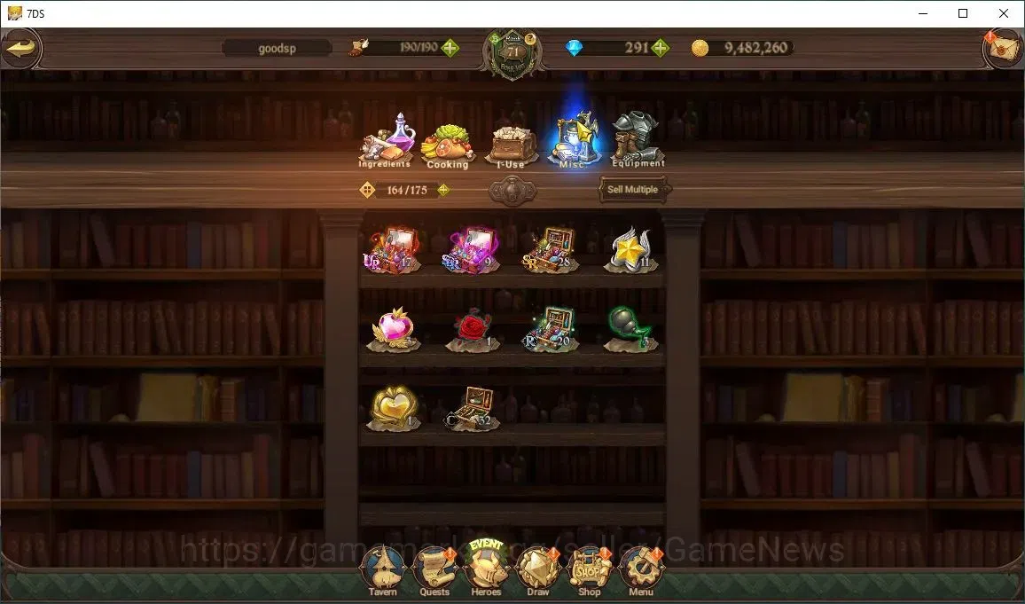 The Seven Deadly Sins: Grand Cross Accounts Asia|107 LS+291 Dm|3,3M CC|3 LR+3 UR+Collab FF,ReZ image 18
