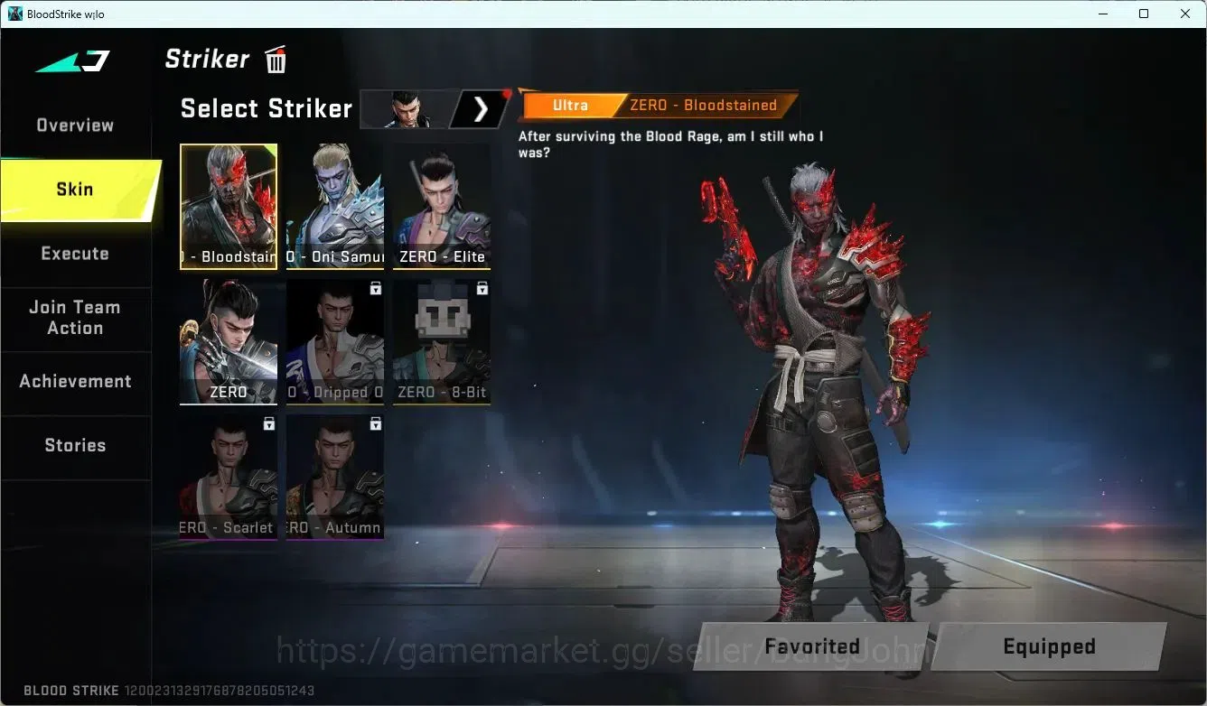 Blood Strike Accounts ASIA | Eternal Desert Eagle-Scorpius | 15 Legendar image 10