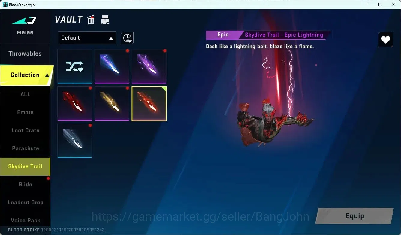 Blood Strike Accounts ASIA | Eternal Desert Eagle-Scorpius | 15 Legendar image 18