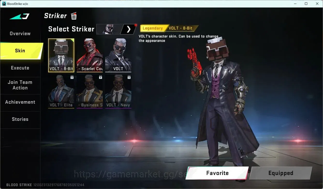 Blood Strike Accounts ASIA | Eternal Desert Eagle-Scorpius | 15 Legendar image 2