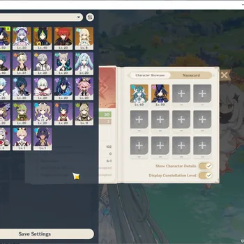 Genshin Impact Accounts Mid Game ASIA|AR 30|Rate On|2 Limited + 1 (*5 Weapon)| Vodyanitsa & Clorinde |Low Explore Map|Female
