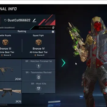 Blood Strike Accounts Collab Skin ASIA | 1 Collab AOT Gun: M4A1-Battle of Faith|1 Ultra Gun: FN2000-Limbo|Epic