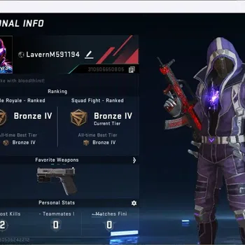 Blood Strike Others ASIA |1 Ultra Striker:KRAKEN-Purple Lightning|5 Le image 1