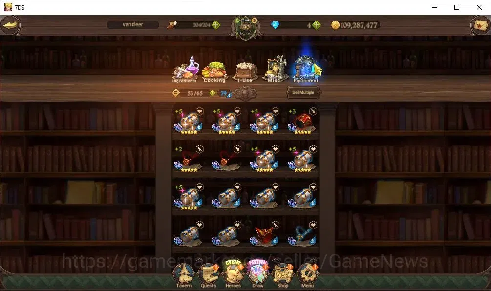 The Seven Deadly Sins: Grand Cross Accounts ASIA|2,5M CC|11 LS|3 LR+11 UR+Collab FireForce|N M image 19