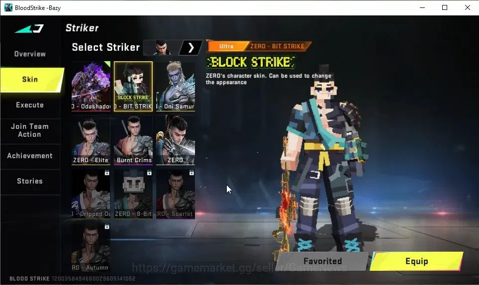 Blood Strike Accounts ASIA|ETERNAL ZERO-Oda|11 ULTRA [ZERO,BLAST,KRAKEN, image 4