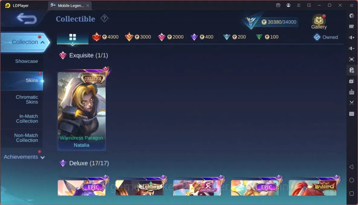 Mobile Legends: Bang Bang Accounts Collector Global|Hero 94|Skin 166|Expert|CC Natalia|Meowkin Lesley|Naruto Vale|Lunar 7