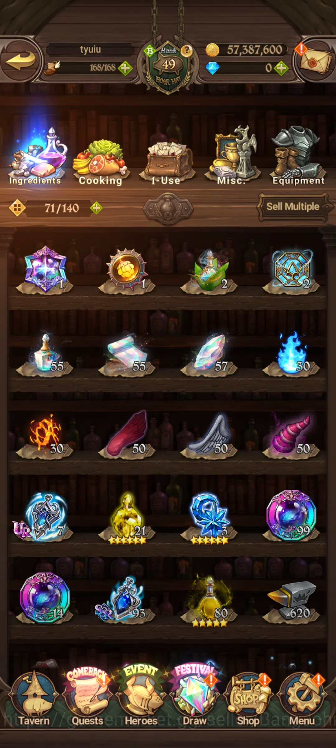 The Seven Deadly Sins: Grand Cross Accounts Others GLOBAL|716K CC|UR Skuld,Salos,Ludociel,Thor,Lancelot,etc|check SS|7DS166B 4