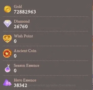 AFK Journey Accounts GLOBAL|Collab Fairy Tail|3 Supreme+ [Velara]|8 Sup image 12