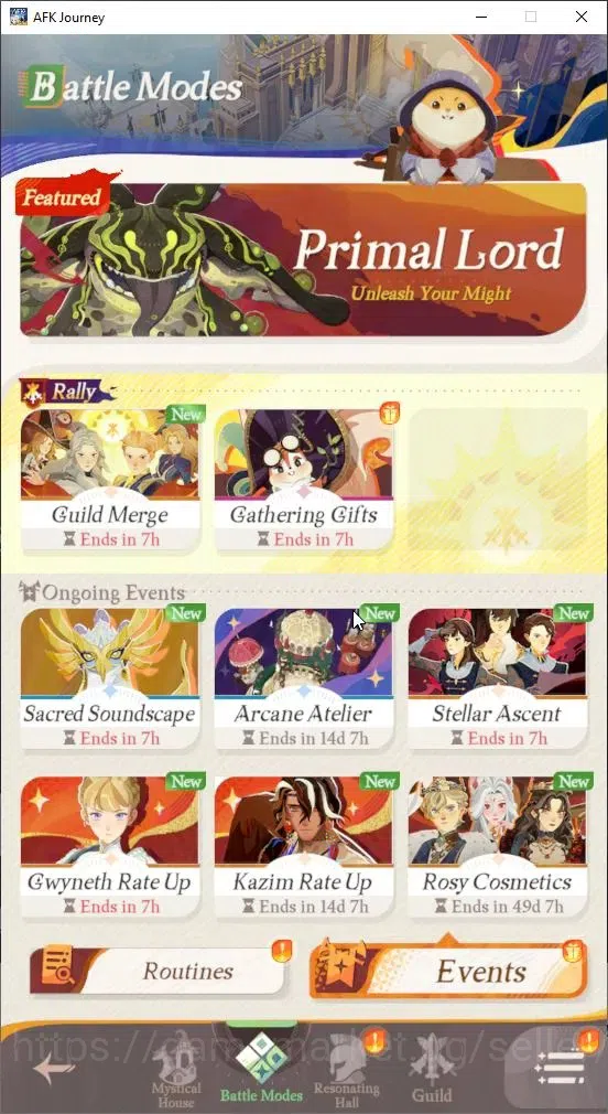 AFK Journey Accounts GLOBAL|Collab Fairy Tail|3 Supreme+ [Velara]|8 Sup image 18