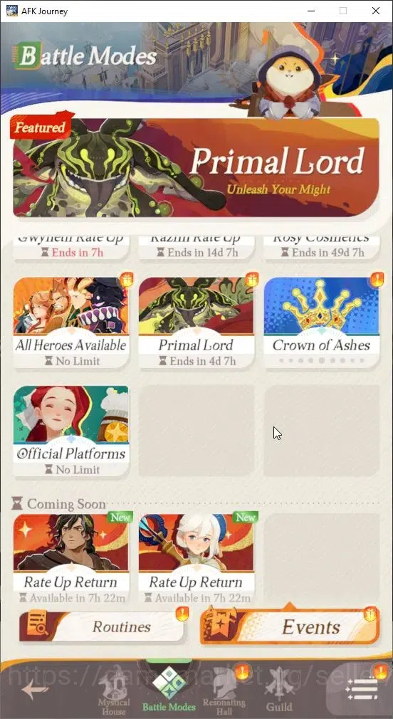 AFK Journey Accounts GLOBAL|Collab Fairy Tail|3 Supreme+ [Velara]|8 Sup image 19
