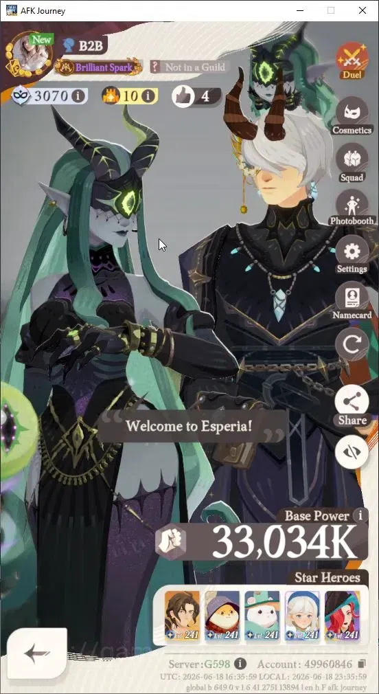 AFK Journey Accounts GLOBAL|Collab Fairy Tail|3 Supreme+ [Velara]|8 Sup image 6