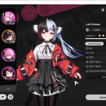 Neverness to Everness Accounts GLOBAL SEA|HL 39|TL 27| 8 S-Class 3 Limited [Lacrimosa+Sign,Nanally,Hotori]|Autumn Livery|3