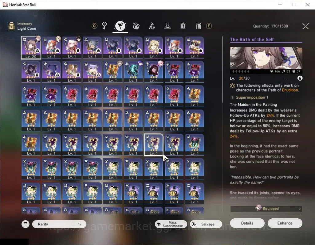 Honkai Star Rail Accounts Asia | TL 20 | 3 Limited |[Evanescia,Acheron],Dant image 4