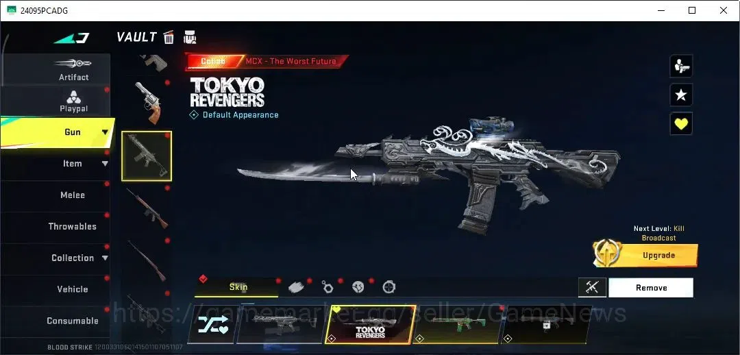 Blood Strike Accounts ASIA| Ultra [AUG,HK416]| Limited [Origin-12]| Coll image 10