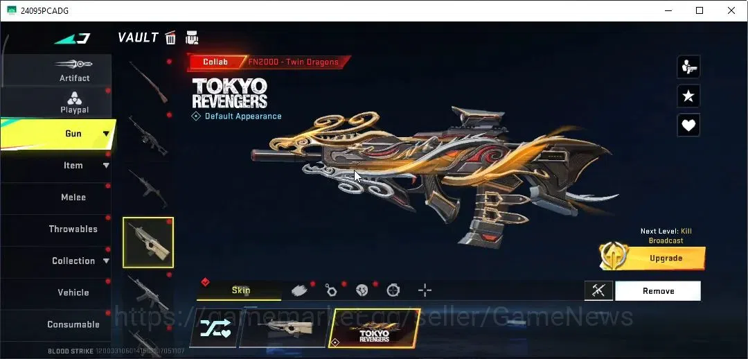 Blood Strike Accounts ASIA| Ultra [AUG,HK416]| Limited [Origin-12]| Coll image 11