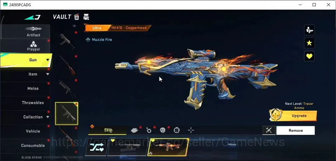 Blood Strike Accounts ASIA| Ultra [AUG,HK416]| Limited [Origin-12]| Coll image 12