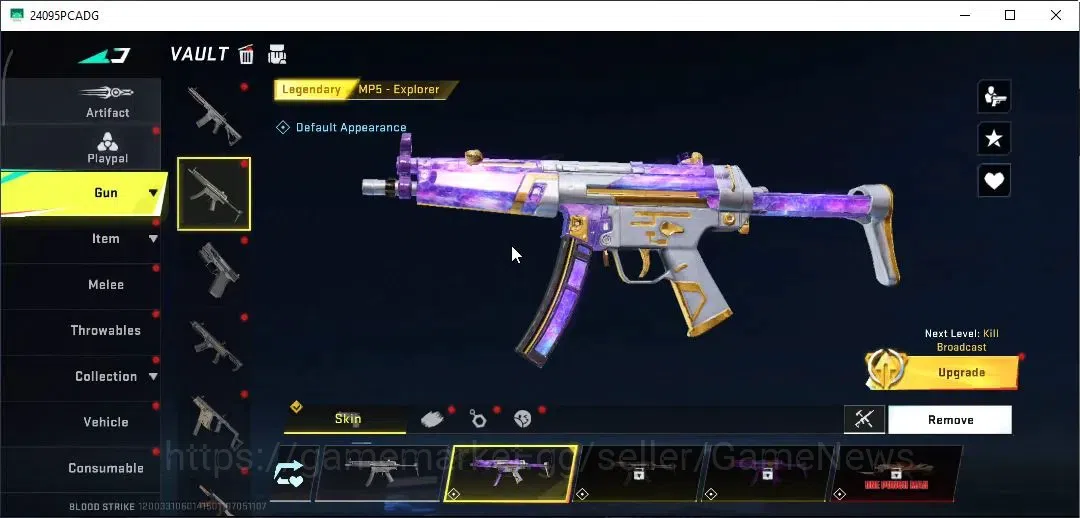 Blood Strike Accounts ASIA| Ultra [AUG,HK416]| Limited [Origin-12]| Coll image 14