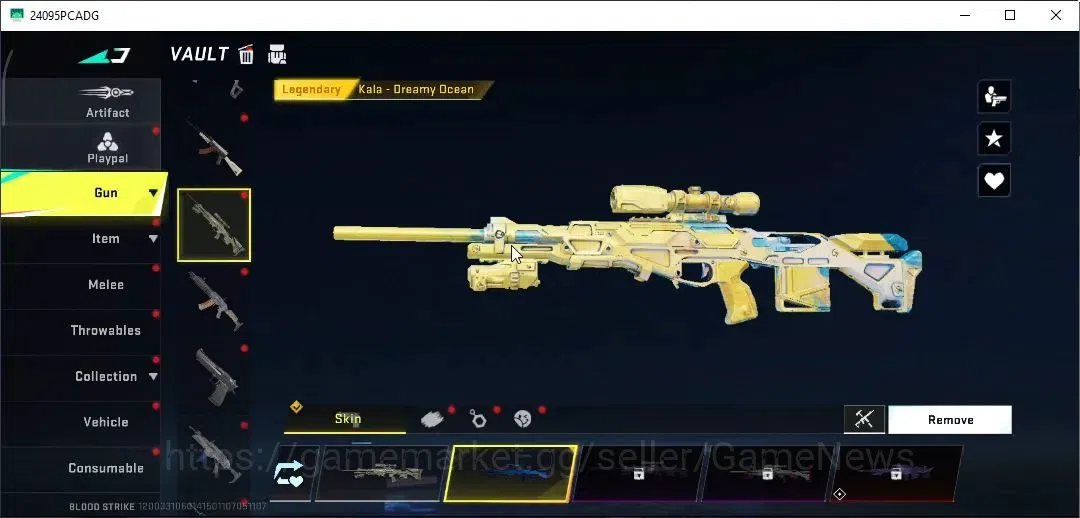 Blood Strike Accounts ASIA| Ultra [AUG,HK416]| Limited [Origin-12]| Coll image 15