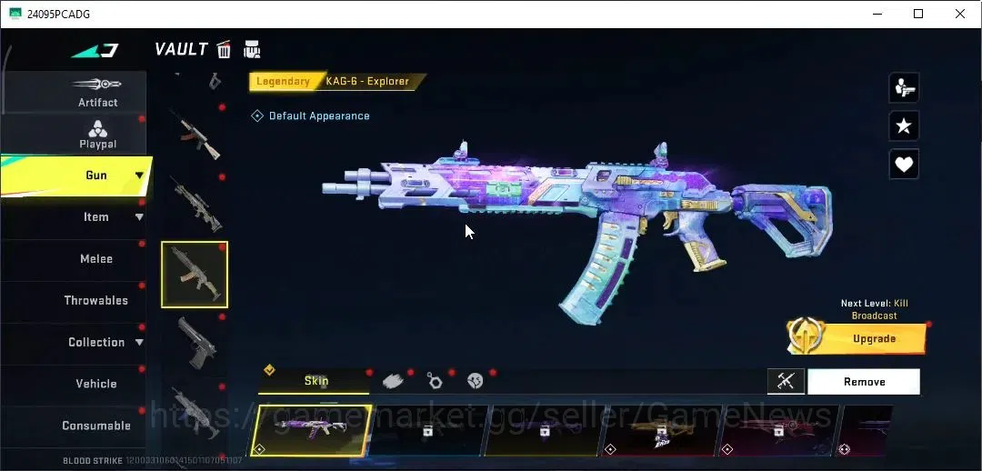 Blood Strike Accounts ASIA| Ultra [AUG,HK416]| Limited [Origin-12]| Coll image 16