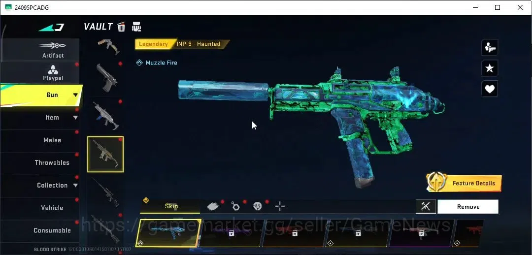 Blood Strike Accounts ASIA| Ultra [AUG,HK416]| Limited [Origin-12]| Coll image 17
