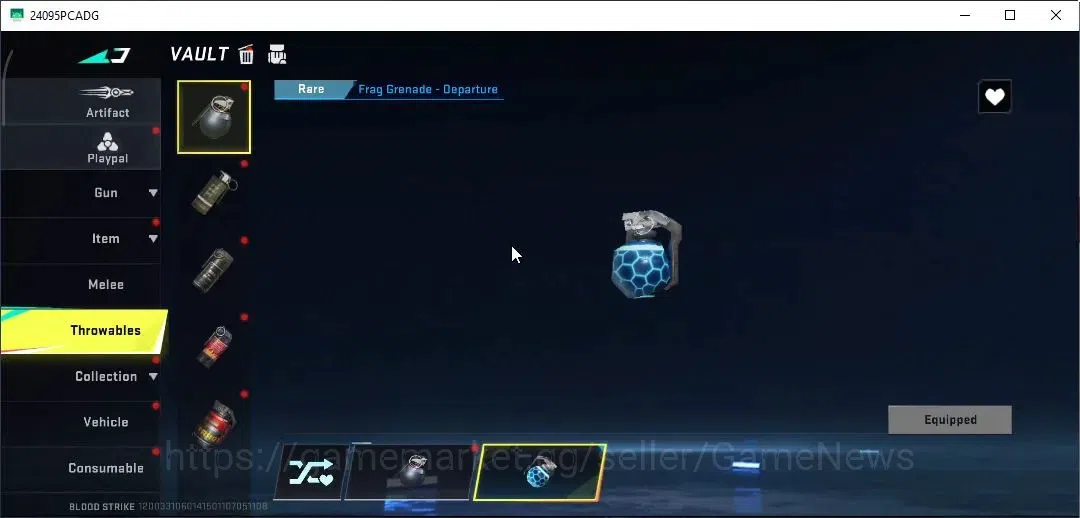 Blood Strike Accounts ASIA| Ultra [AUG,HK416]| Limited [Origin-12]| Coll image 19