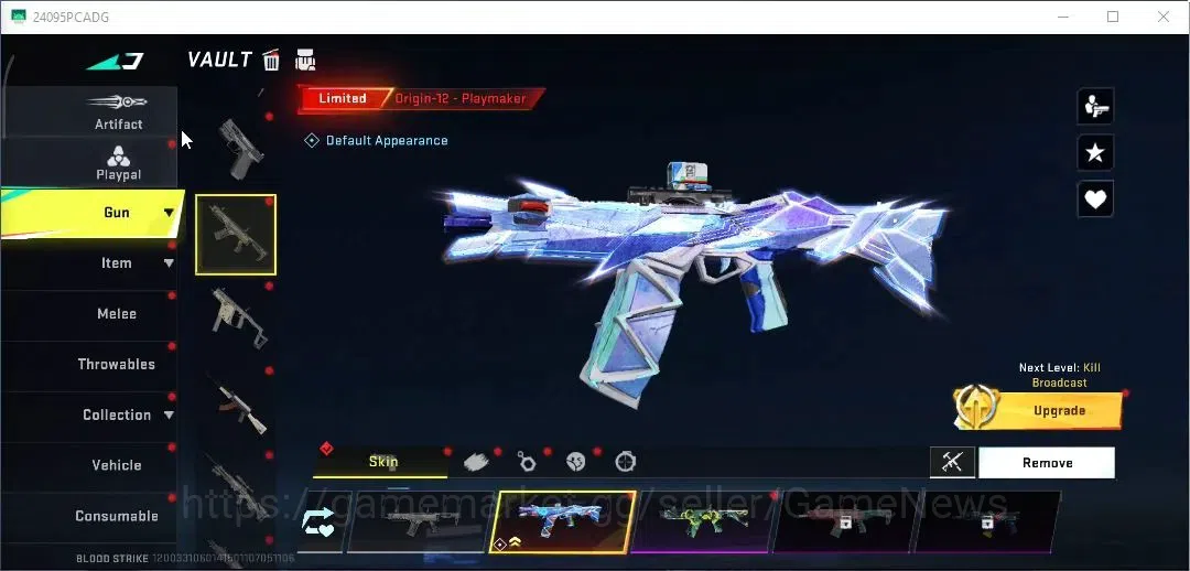 Blood Strike Accounts ASIA| Ultra [AUG,HK416]| Limited [Origin-12]| Coll image 8