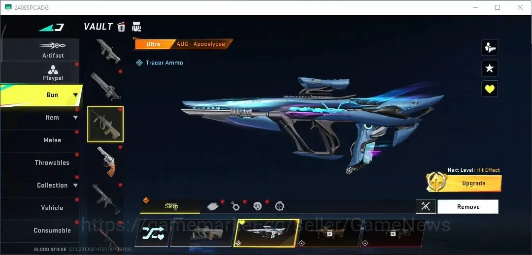 Blood Strike Accounts ASIA| Ultra [AUG,HK416]| Limited [Origin-12]| Coll image 9