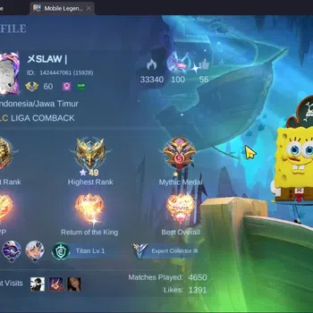 Mobile Legends: Bang Bang Accounts Collector Global|Skin 149|Expert|COLLECTOR Natalia|Valentine Fanny|VENOM