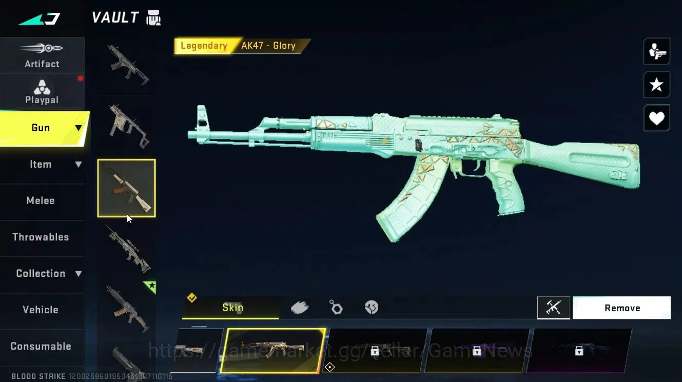Blood Strike Accounts Rare Skin ASIA|ULTRA (ZERO,ALONDRA,KAG-6,INP-9,etc)|Limited Origin-12|Legendary 13