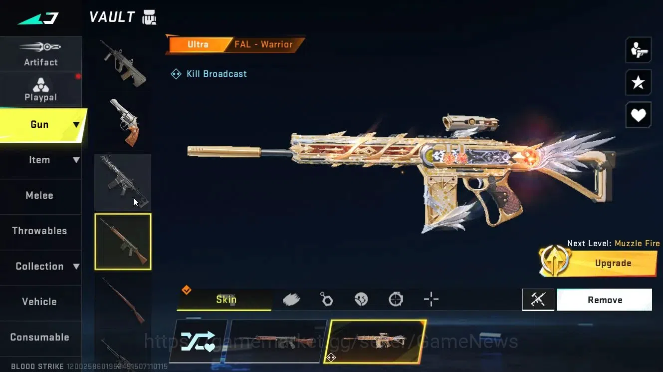 Blood Strike Accounts Rare Skin ASIA|ULTRA (ZERO,ALONDRA,KAG-6,INP-9,etc)|Limited Origin-12|Legendary 16
