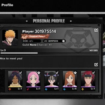 BLEACH: Soul Resonance Accounts [Nuverse SEA Server] Lv 3|FreshStarter SR(Yoruichi Shihoin) + 6 SR(Yachiru, Ururu