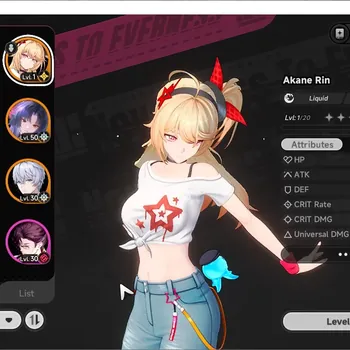 Neverness to Everness Accounts Global SEA|HL 47|9 S-Class 4 Limit|Akane Rin,(Hotori+Skin,Blackbird,Lacrimosa)+Sign|2 S-Class