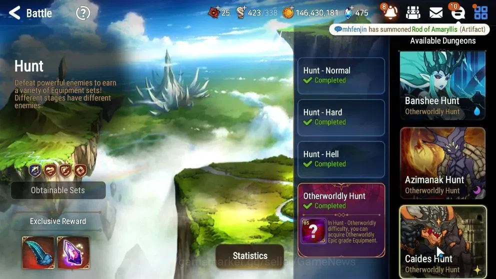 Epic Seven Accounts High-End Global UnVerif|23 ML(LOT Scales,Belian,LC Bellona,Rueleo,Etc)+PByblis,Estelle,Rinak,etc|AUTO 20