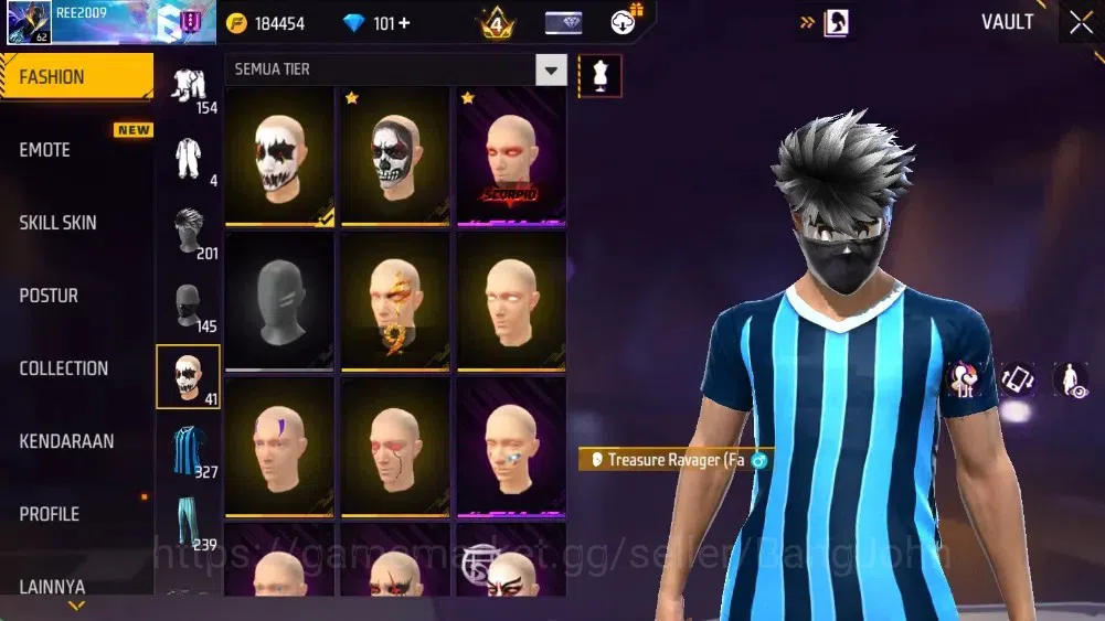 Free Fire Accounts Indonesia|M1887-Hand Of Hope & Mamba Gnaw|M4A1-Ven image 10