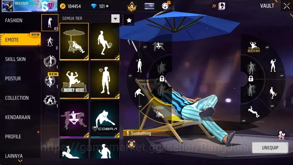 Free Fire Accounts Indonesia|M1887-Hand Of Hope & Mamba Gnaw|M4A1-Ven image 14