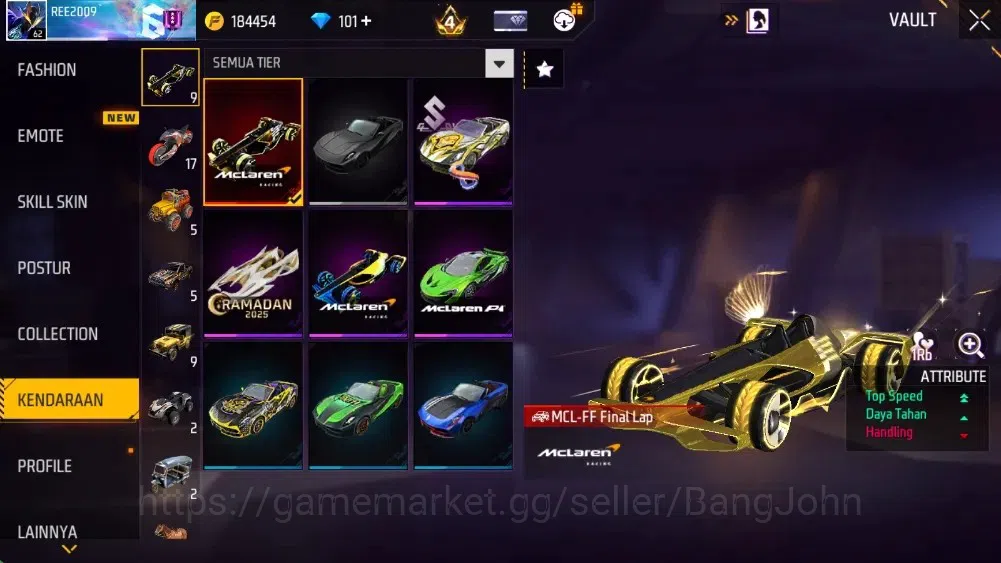 Free Fire Accounts Indonesia|M1887-Hand Of Hope & Mamba Gnaw|M4A1-Ven image 20