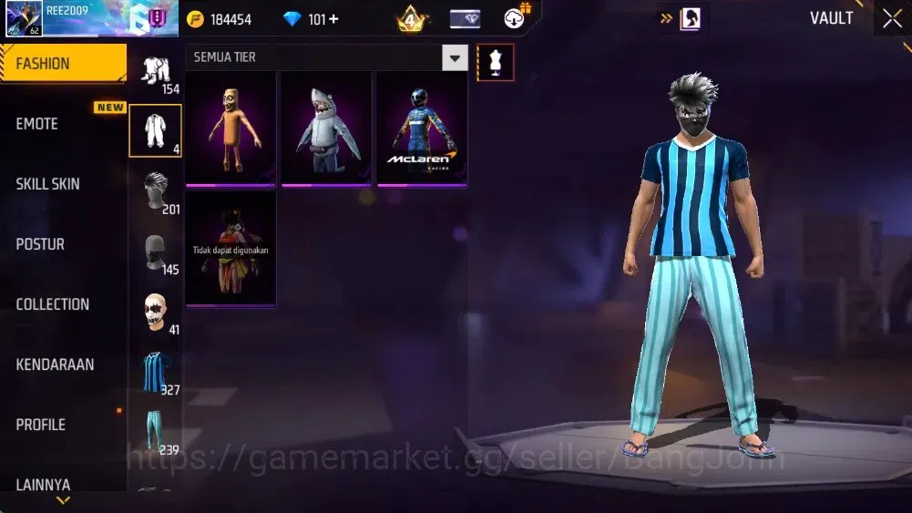 Free Fire Accounts Indonesia|M1887-Hand Of Hope & Mamba Gnaw|M4A1-Ven image 7