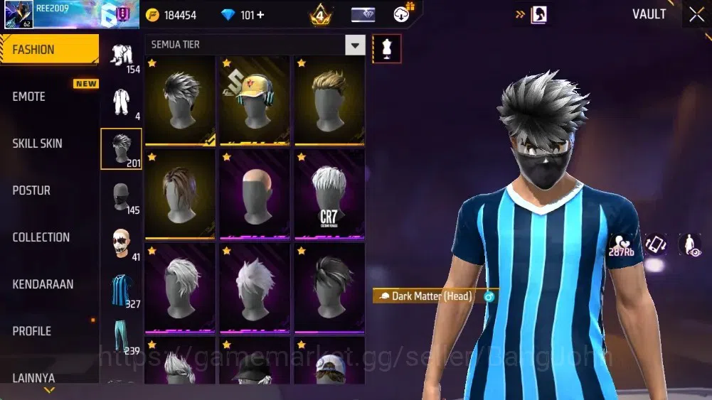 Free Fire Accounts Indonesia|M1887-Hand Of Hope & Mamba Gnaw|M4A1-Ven image 8
